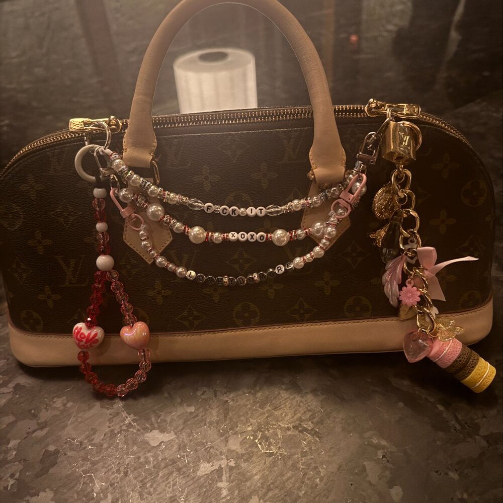 Paris Inspired Bag Charm/Keychain - Picture 4 of 9